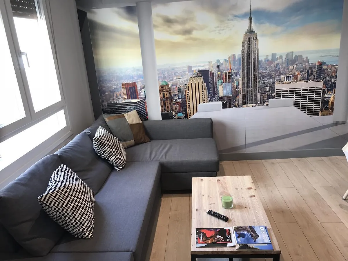 Apartment Ferienwohnung Skyline Bilbao Spanien